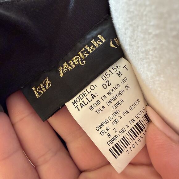 VTG Ruffle Asymmetrical Handkerchief Black Midi Dress Silky Fairy Whimsigoth Y2K - Picture 14 of 14